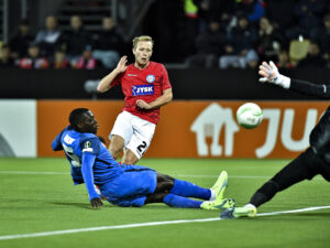Anders Klynge scorer for Silkeborg i ECL.