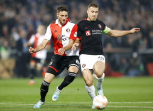 Erik Sviatchenko var stolt over 2-2 kampen mod Feyenoord og kalder det et monster resultat