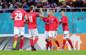 Silkeborgs spillere leverede igen en afstrafning af FCSB fra Rumænien da de igen vandt 5-0