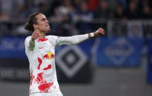Yussuf Poulsen, RB Leipzig, DFB-Pokal.