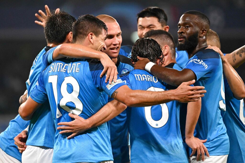 Napoli-Rangers højdepunkter, highlights Champions League.