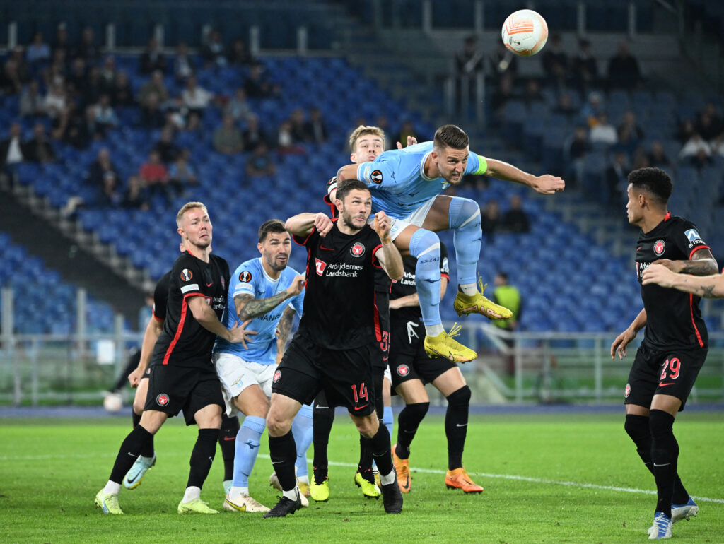 FC Midtjylland møder Lazio i Europa League. FC Midtjylland Lazio.