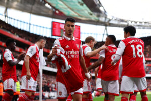Highlights fra Premier League-opgøret mellem Arsenal og Nottingham Forest oktober 2022