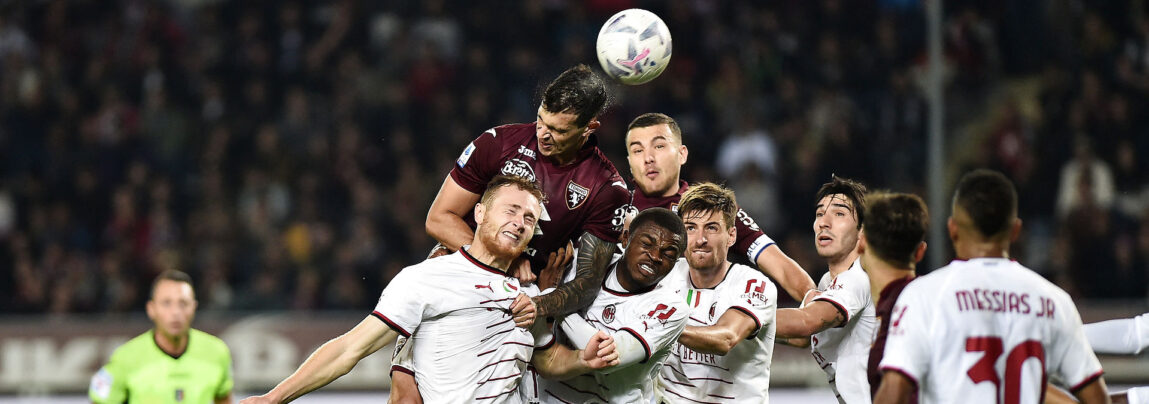 AC Milan spillede imod Torino i Serie A.