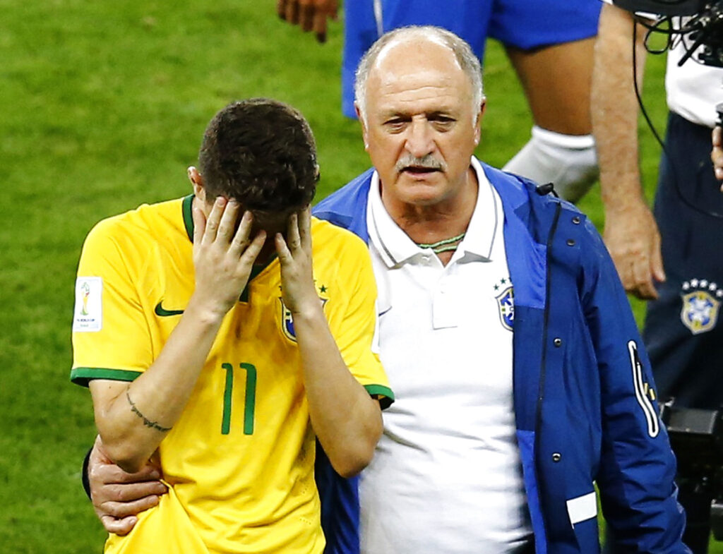 Brasilien tabte tilbage i 2014 7-1 til Tyskland på hjemmebane under VM