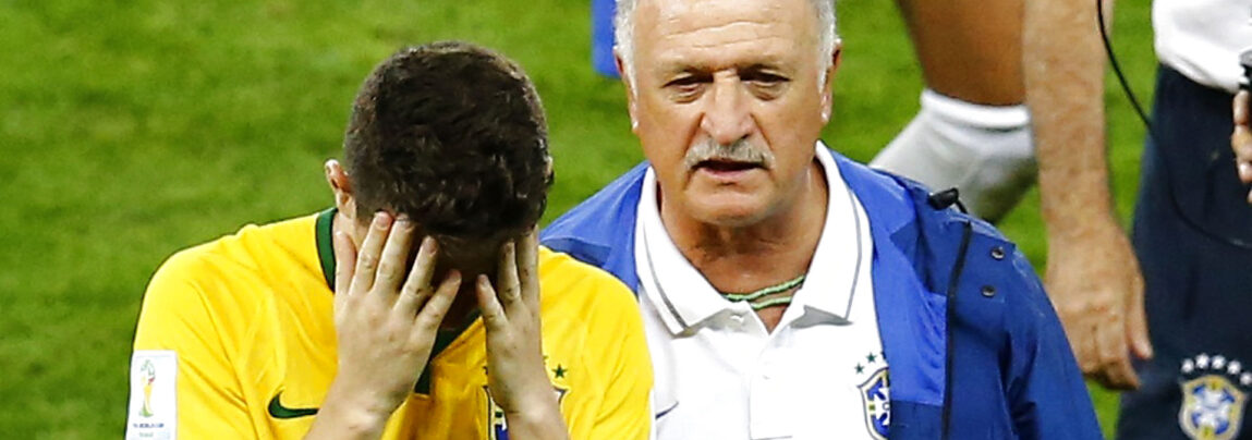 Brasilien tabte tilbage i 2014 7-1 til Tyskland på hjemmebane under VM