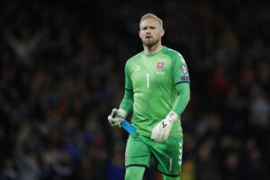 Kasper Schmeichel taler om nogle svære år på Danmarks landshold.