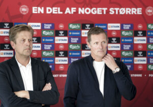 Kasper Hjulmand, DBU, Peter Møller, dansk landstræner, Thomas Frank, Brentford, landstræner Danmark.