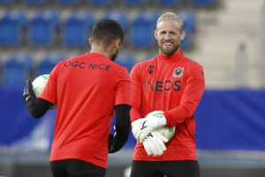 Kasper Schmeichel kåret som månedens spiller i Nice.
