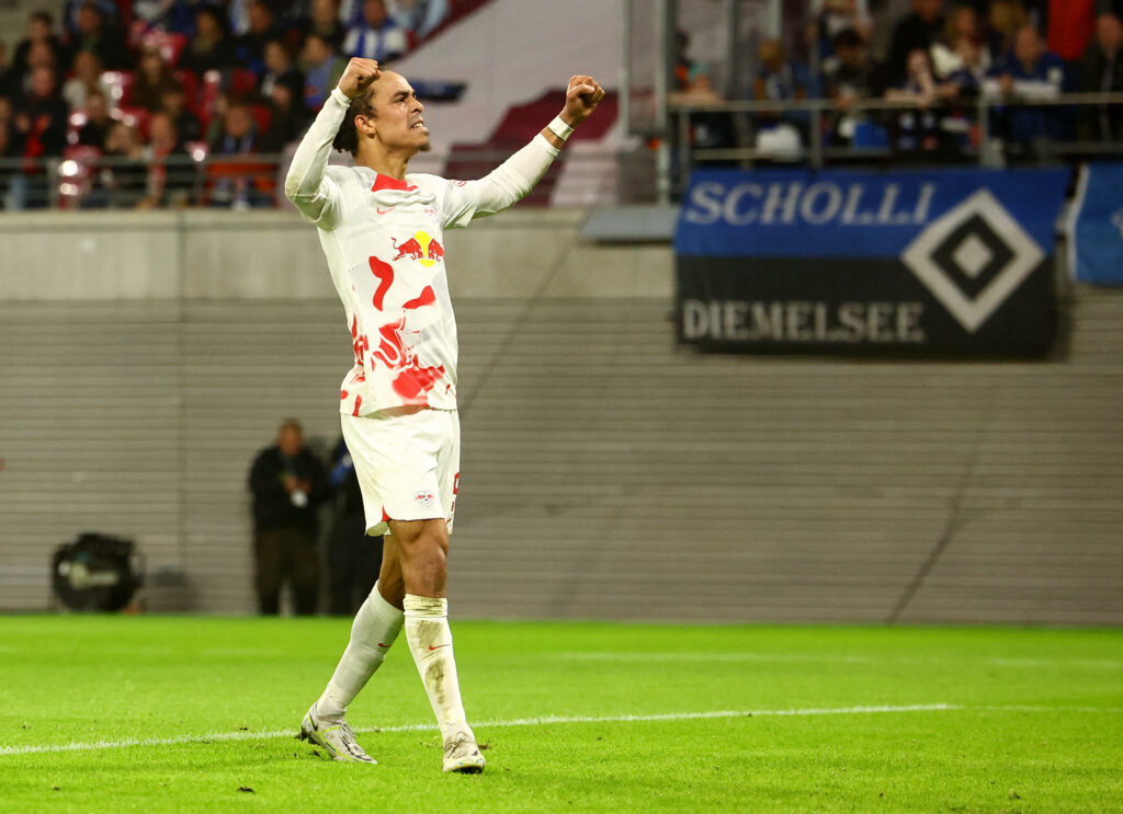 Yussuf Poulsen er igen skadesfri for RB Leipzig. Bundesliga.