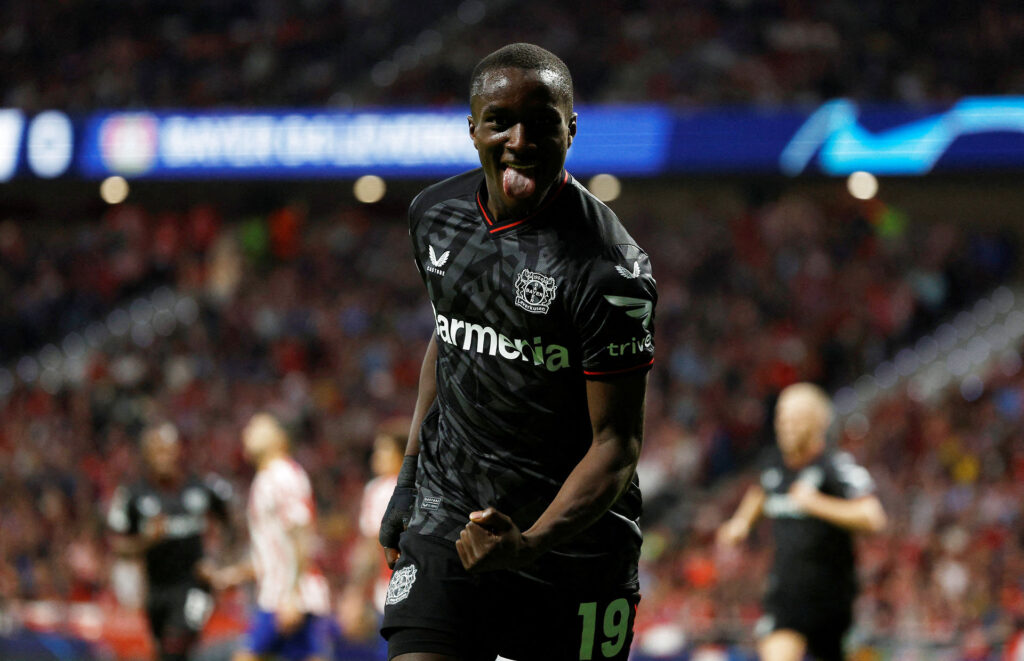Moussa Diaby kan være på vej mod et skifte til Manchester United