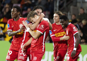 Andreas Scjelderup fra FC Nordsjælland er månedens unge spiller i Superligaen.