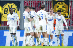 F.C. København var tæt på at udligne en kedelig rekord i Champions League før onsdagens kamp mod Dortmund - men det fik Haraldsson ændret på.