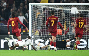 Pellegrini scorede to kasser på straffespark.