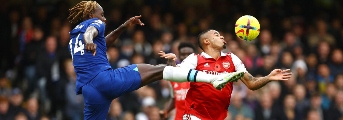 Chelsea tørner sammen med Arsenal søndag i Premier League