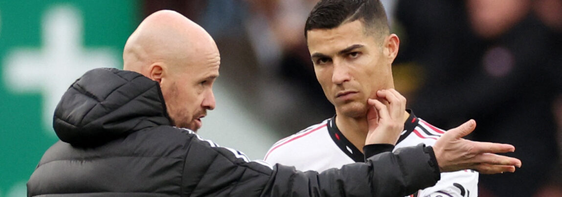 Cristiano Ronaldo føler sig forrådt af Manchester United og sviner manager Erik ten Hag.