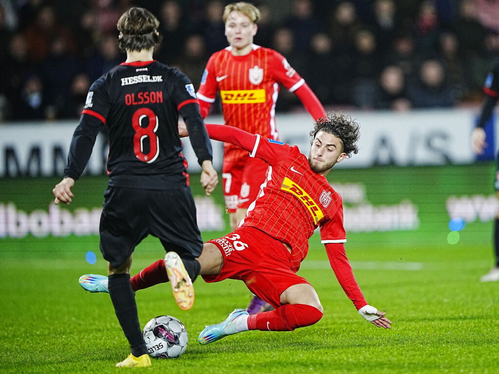 FC Midtjylland tog imod topholdet FC Nordsjælland i Superligaen på MCH Arena.