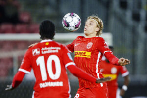 Mads Bidstrup nyder stor succes i FC Nordsjælland med sit lejeophold fra Brentford