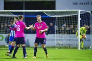 Andreas Cornelius blev matchvinder for F.C. København i Pokalen mod Thisted FC
