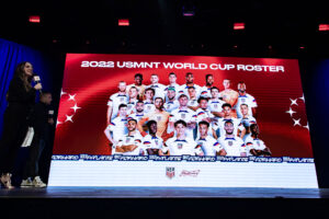 Den amerikanske VM-trup blev natten til torsdag offentliggjort