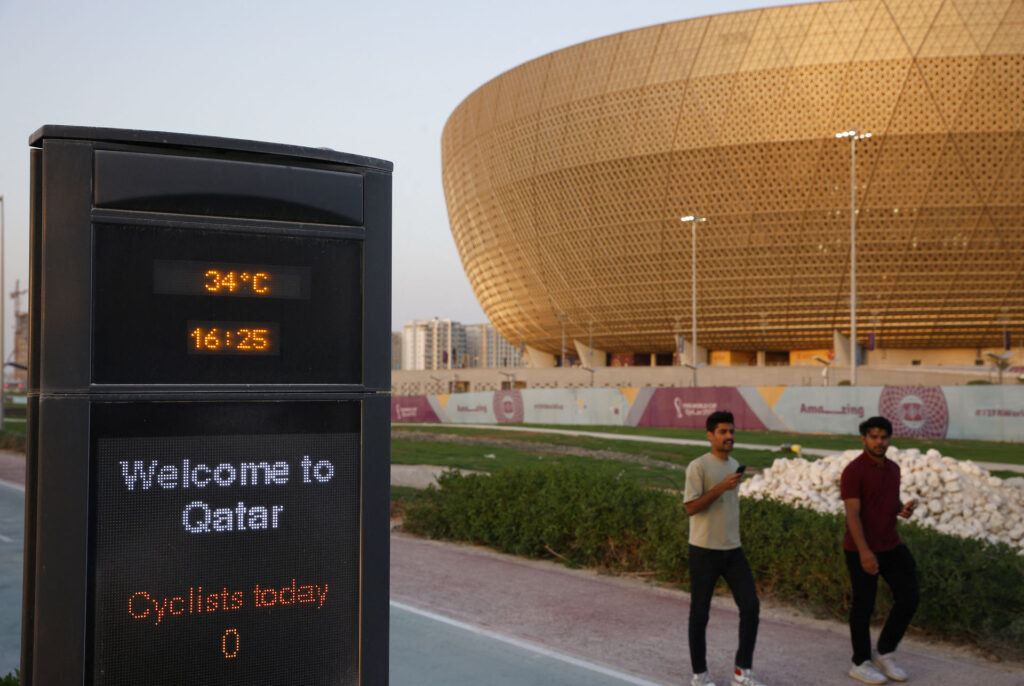 VM i Qatar temperatur vanvittig varme