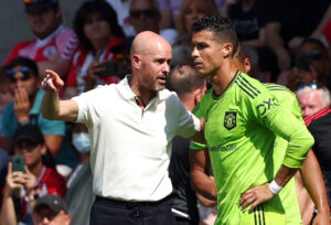 Ronaldo, Erik ten Hag, Manchester United.