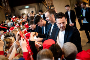 Danmarks rygnumre ved VM-slutrunde er klar