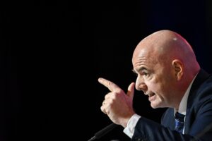 Gianni Infantino, FIFA-præsident, VM Qatar.