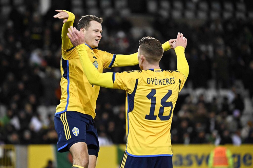 Viktor Claesson kom på måltavlen, da Sverige slog Algeriet i en testkamp