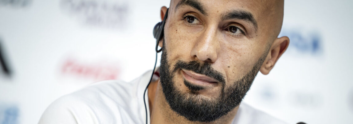 Issam Jebali ser frem til tirsdagens VM-kamp mellem Danmark og Tunesien