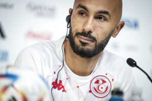 Issam Jebali ser frem til tirsdagens VM-kamp mellem Danmark og Tunesien