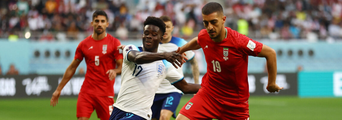 England mod Iran VM 2022 i Qatar. Gruppe B