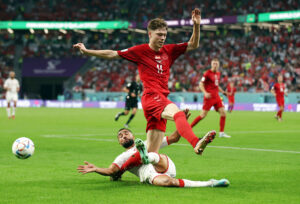 Andreas Skov Olsen er angiveligt i Tottenhams søgelys