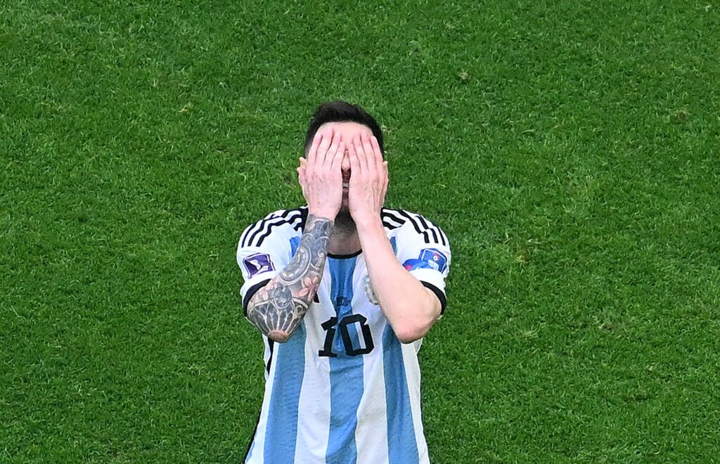 Argentina. Lionel Messi. Saudi Arabien. VM 2022 Qatar.