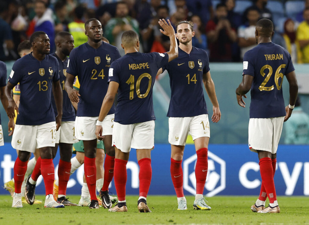 Frankrig og Danmark tørner lørdag sammen ved VM-slutrunden i Qatar