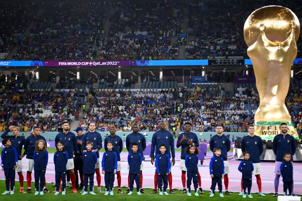 Frankrigs startopstilling til nationens anden kamp ved VM-slutrunden i Qatar mod Danmark.