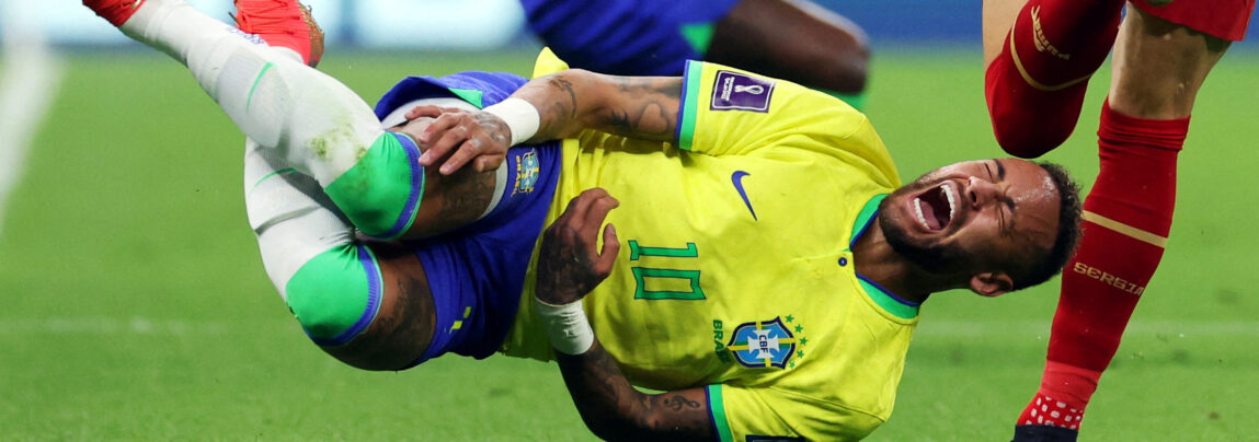 Neymar, Danilo, Neymar skade, er neymar ude af VM, VM 2022, VM Qatar, Brasilien.