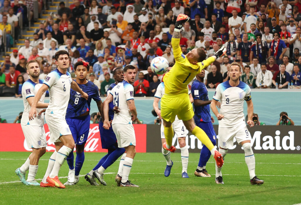 England og USA spillede uafgjort ved VM.