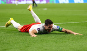 For Robert Lewandowski gik der lørdag en drøm i opfyldelse, da den polske angriber scorede sit første mål ved en VM-slutrunde.