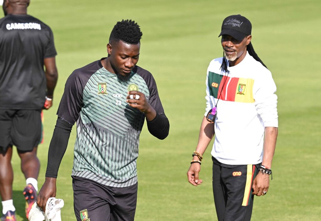 André Onana har angiveligt forladt den camerounske VM-lejr efter et skænderi med landstræner