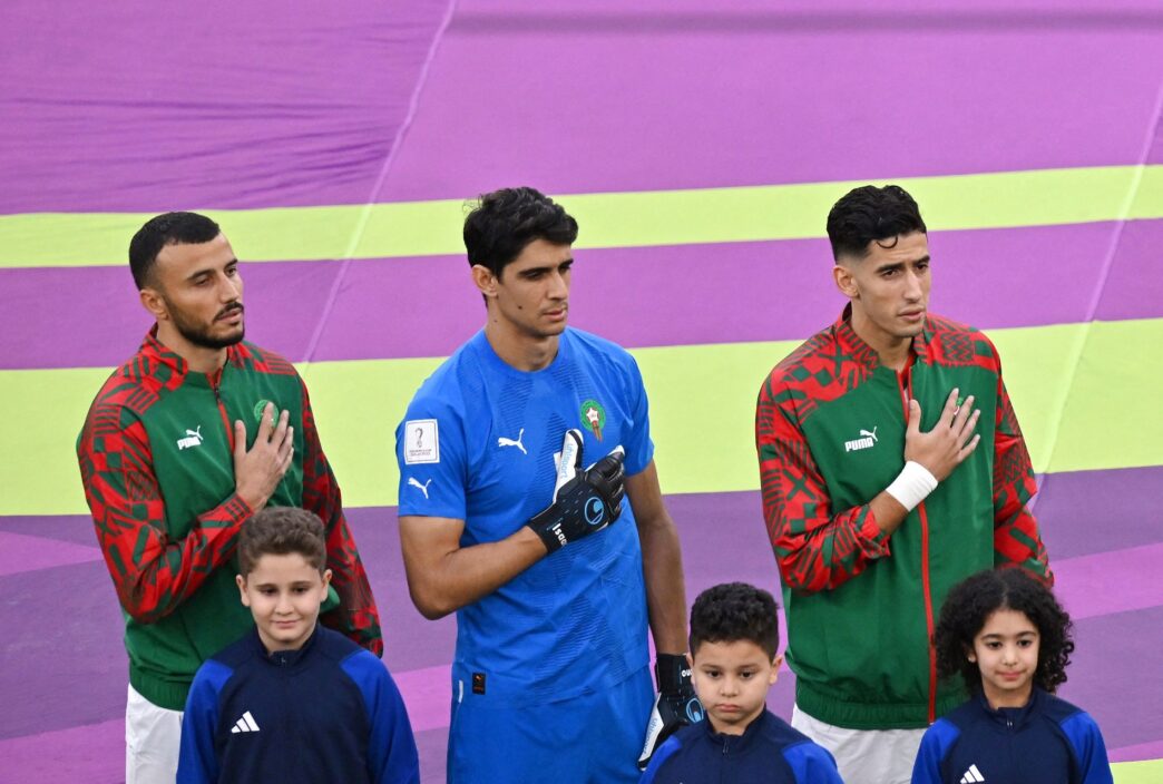 Yassine Bounou, Marokko målmand, Marokko-Belgien VM 2022.