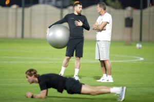 Peter Møller melder om et fremragende sammenhold på det danske landshold