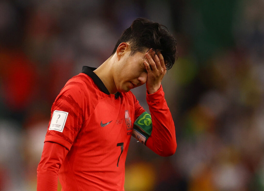 For Heung-Min Son og Sydkorea var 2-3 nederlaget til Ghana et hårdt slag i sig selv. Men en af Ghana-træneren ydmygede Son yderligere efter slutfløjt.