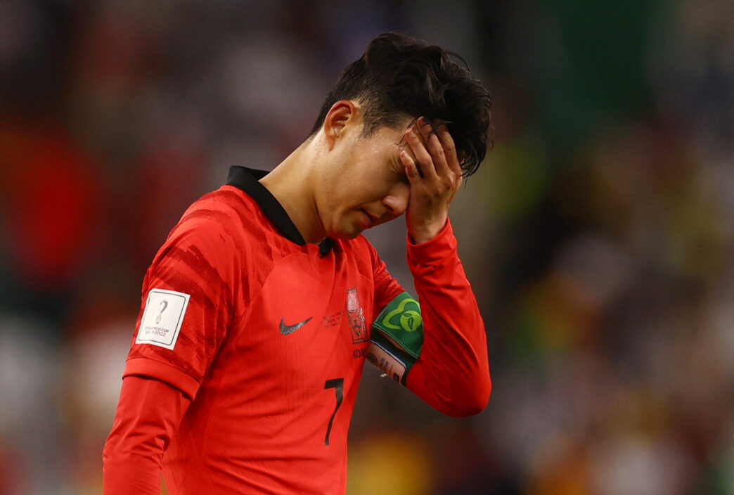 For Heung-Min Son og Sydkorea var 2-3 nederlaget til Ghana et hårdt slag i sig selv. Men en af Ghana-træneren ydmygede Son yderligere efter slutfløjt.