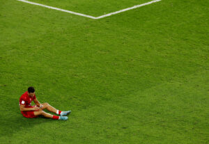 VM 2022, Danmark-Australien, Alexander Bah.