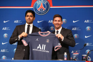 Nasser Al-Khelaifi, PSG, Messi, Messi ny klub, Lionel Messi forlænger med PSG.