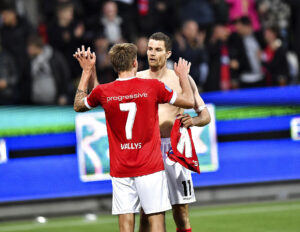 Nicklas Helenius, Nicolai Vallys, Silkeborg IF, Brøndby IF, Superligaen.