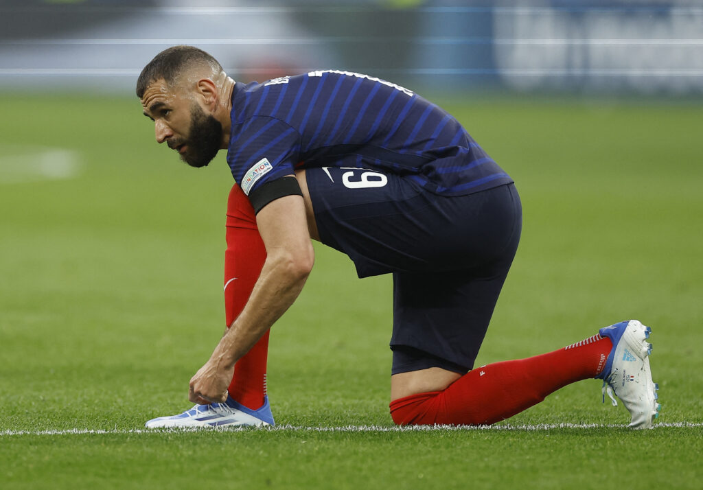 Karim Benzema afviser den franske præsident, Emmanuel Macron.