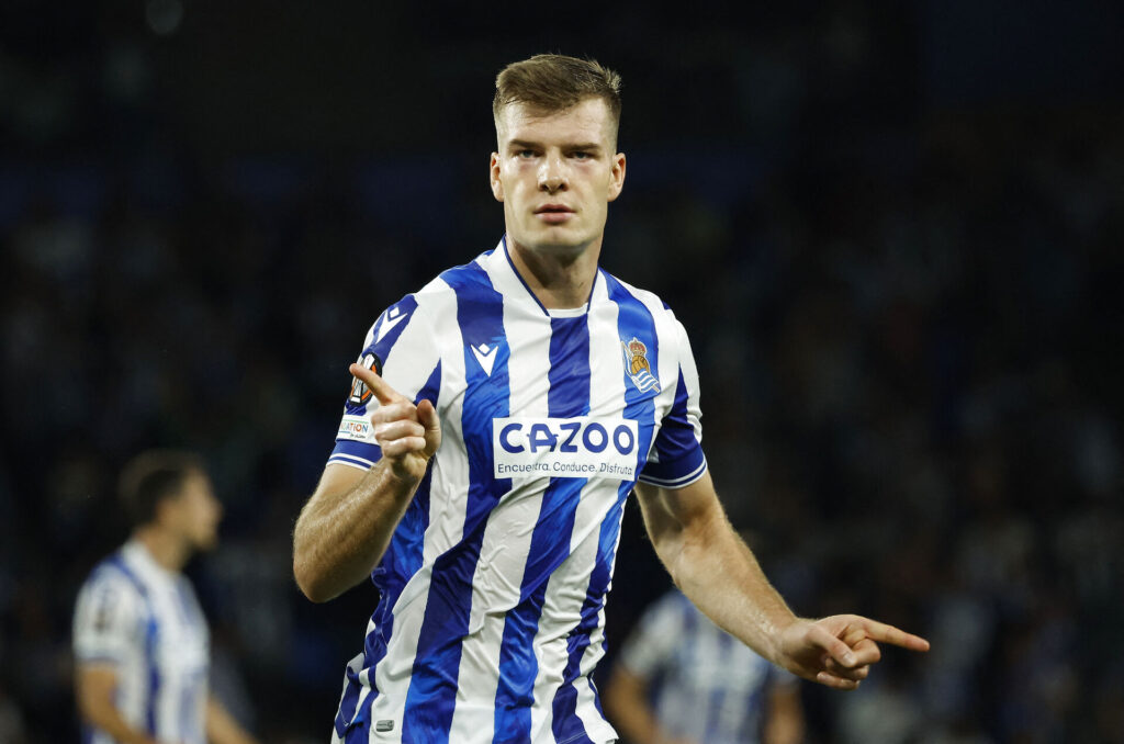 Alexander Sørloth vil gerne forlænge sin aftale med Real Sociedad