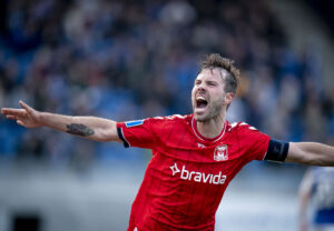 Patrick Mortensen kan allerede til foråret slå Morten Duncan Rasmussens rekord for flest superligamål i AGF.